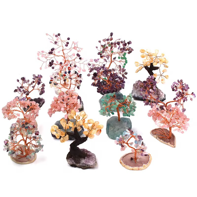 Crystal money tree