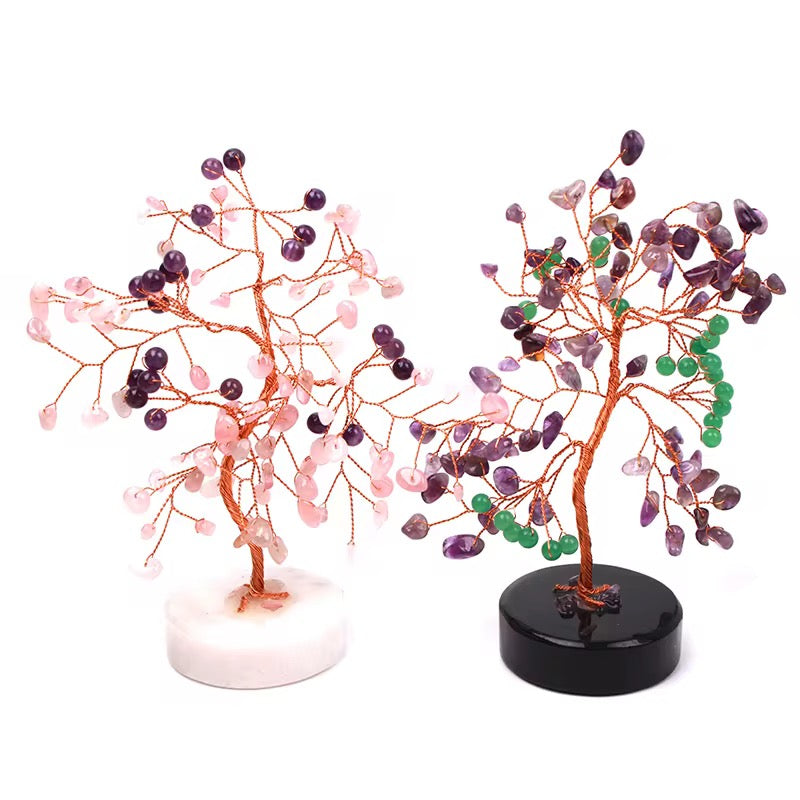 Crystal money tree