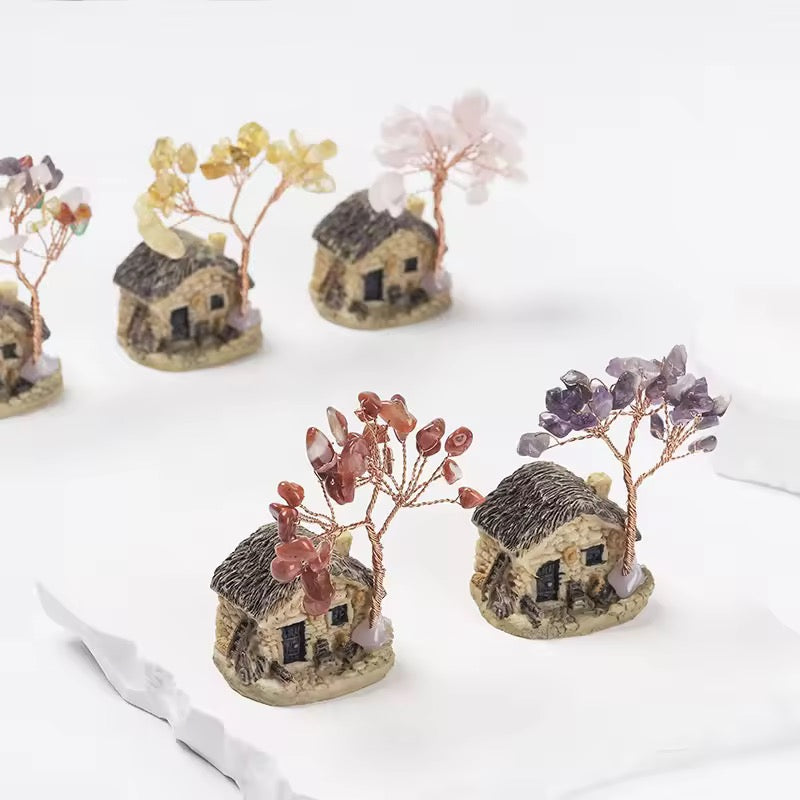 Crystal money tree，embellishment