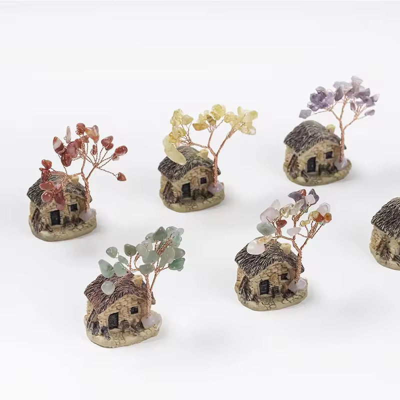 Crystal money tree，embellishment