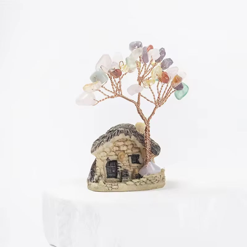 Crystal money tree，embellishment