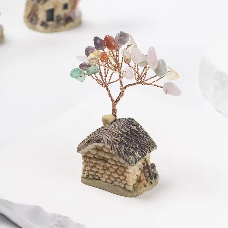Crystal money tree，embellishment