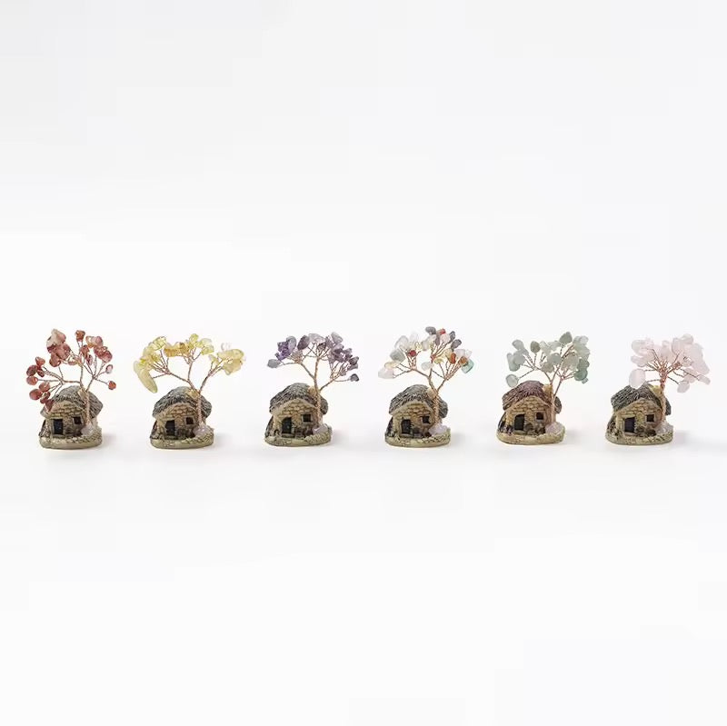 Crystal money tree，embellishment